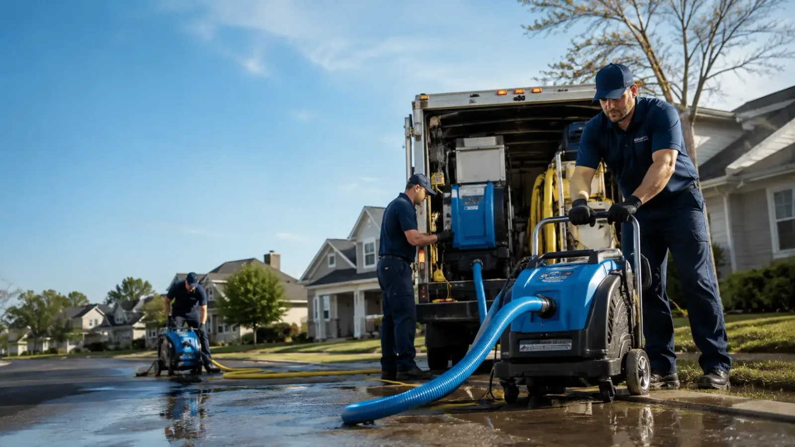 Flood Damage Cleanup in North Springfield, PA